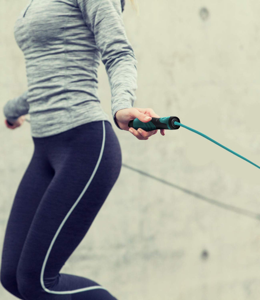 Aduro Sport 9 Ft Speed Jump Rope with Rubberized Non-Slip Handles