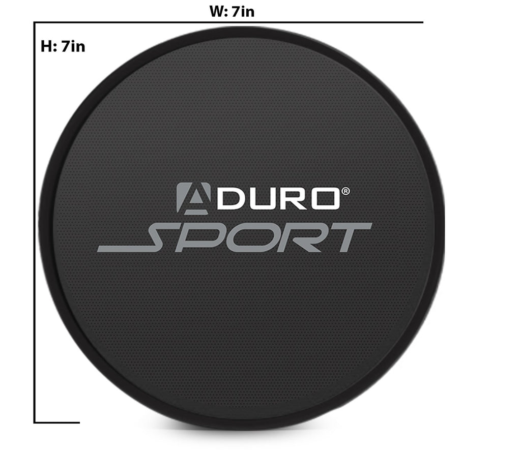 Aduro Sport Dual Sided Exercise Gliding Discs Home Workout Equipment