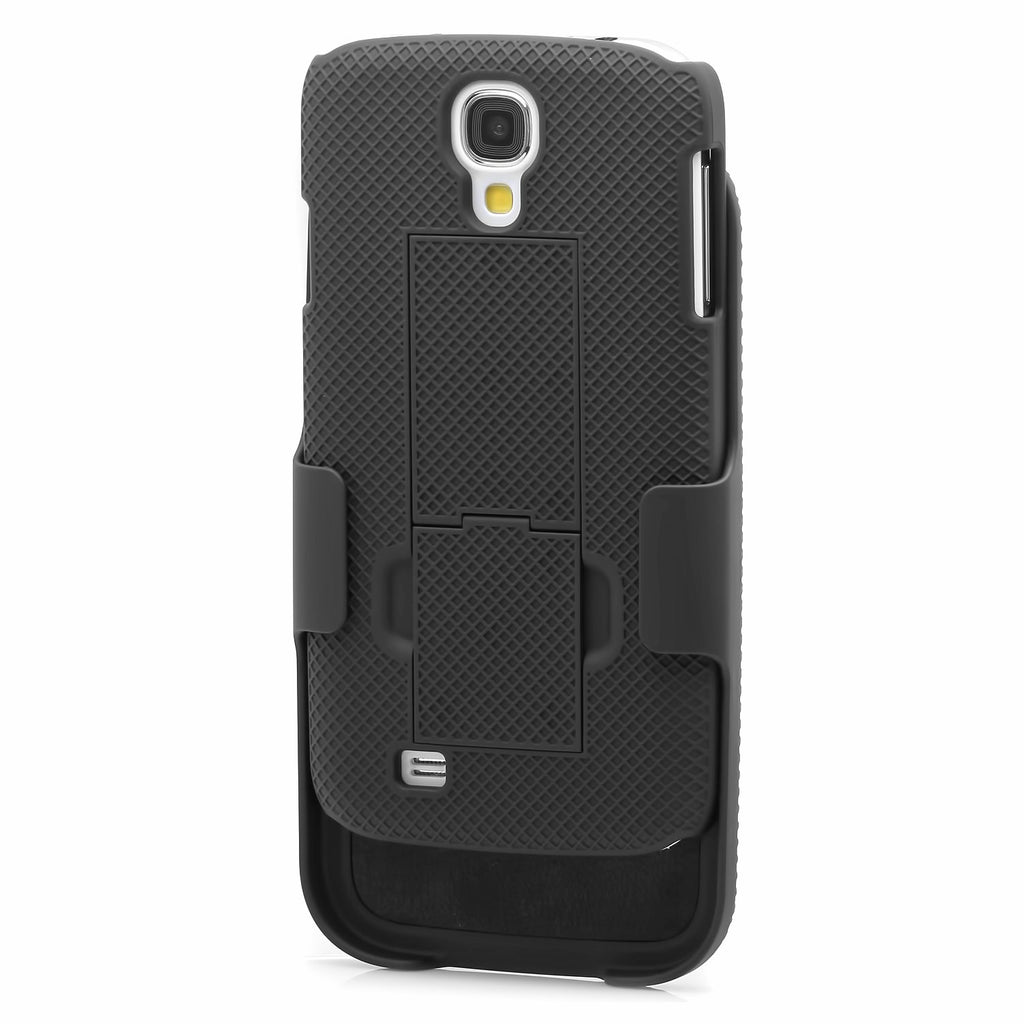 Aduro Galaxy S4 COMBO Shell & Holster Case Super Slim Shell Case