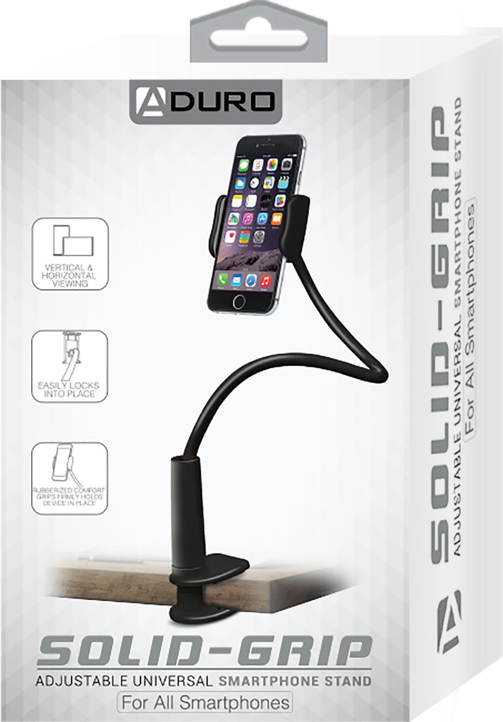 Aduro Solid-Grip 360 Adjustable Universal Gooseneck Smartphone Stand