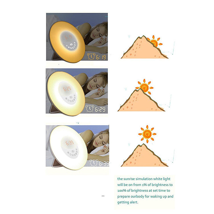 Tech Theory Sunrise Lighting Alarm Clock