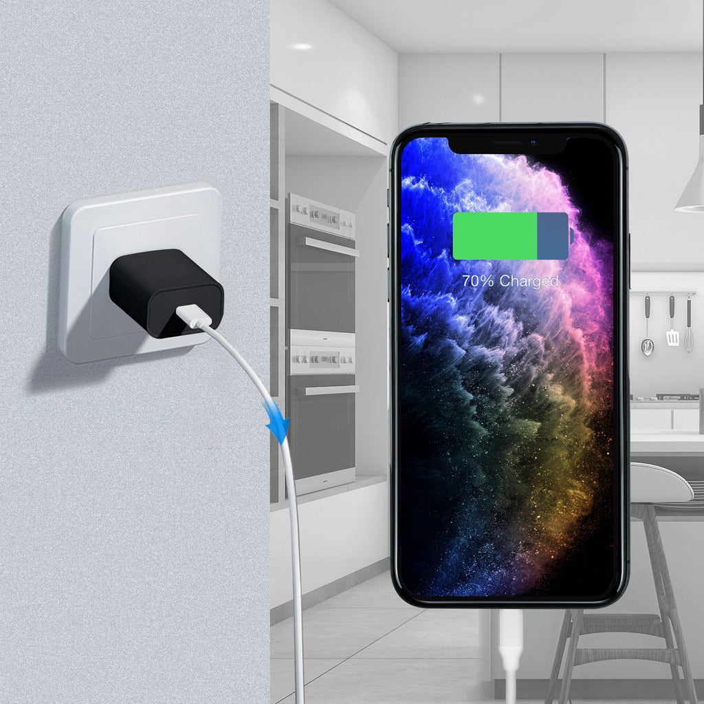 2 Pack Aduro PowerUp Universal 1.5Amp USB Mobile Phone Charger