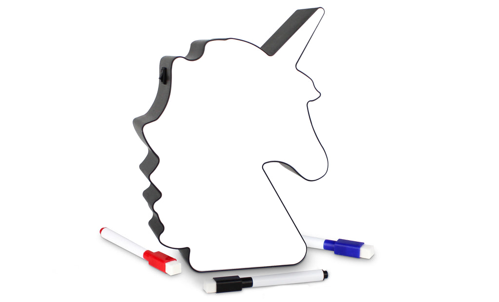 Hearth & Haven Unicorn LED Light up White Board Decorative Message Sign