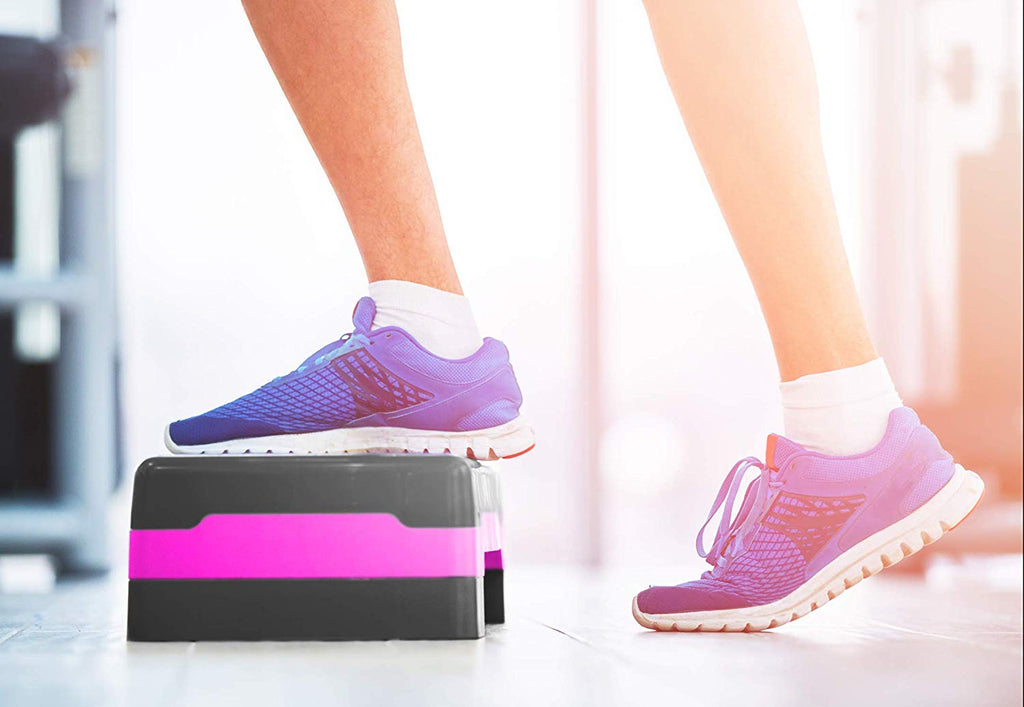 Nicole Miller Aerobic Adjustable Stepper Platform