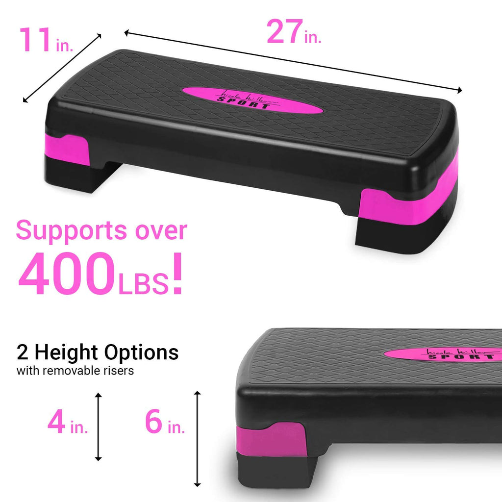 Nicole Miller Aerobic Adjustable Stepper Platform