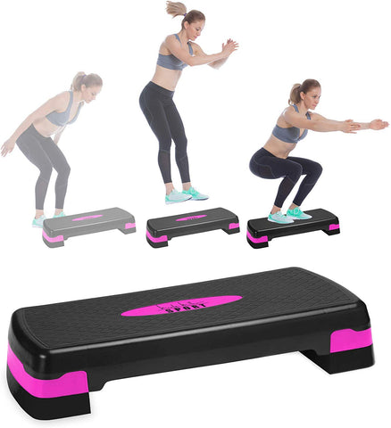 Nicole Miller Aerobic Adjustable Stepper Platform