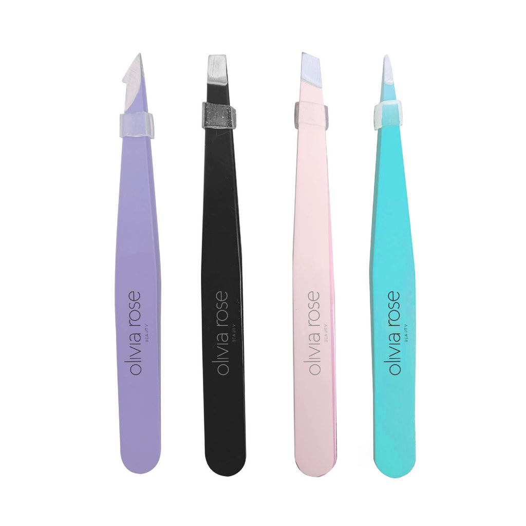 Black, Pink, Purple, Teal