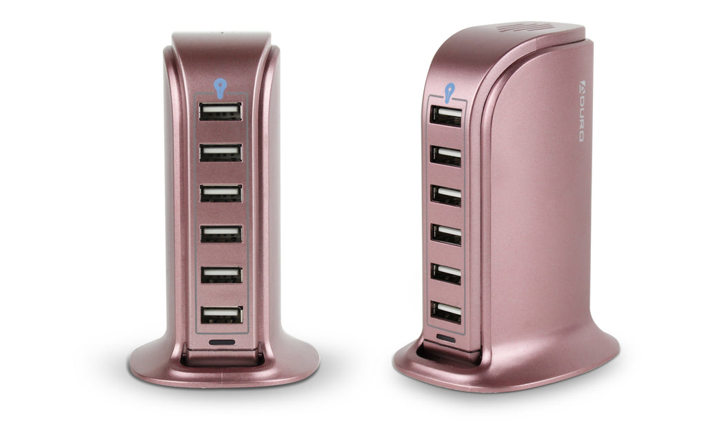 Aduro PowerUp 40W 6 Port Hub USB Charging Station