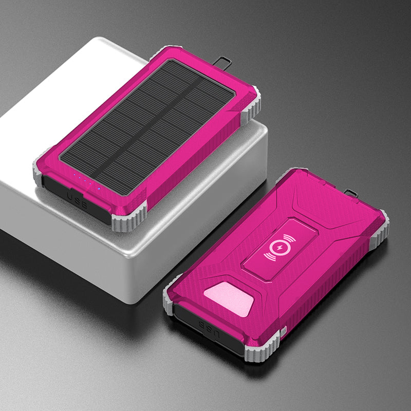 Tech Theory PowerBoost Solar 10,000mAh Qi Wireless Charging Portable Battery