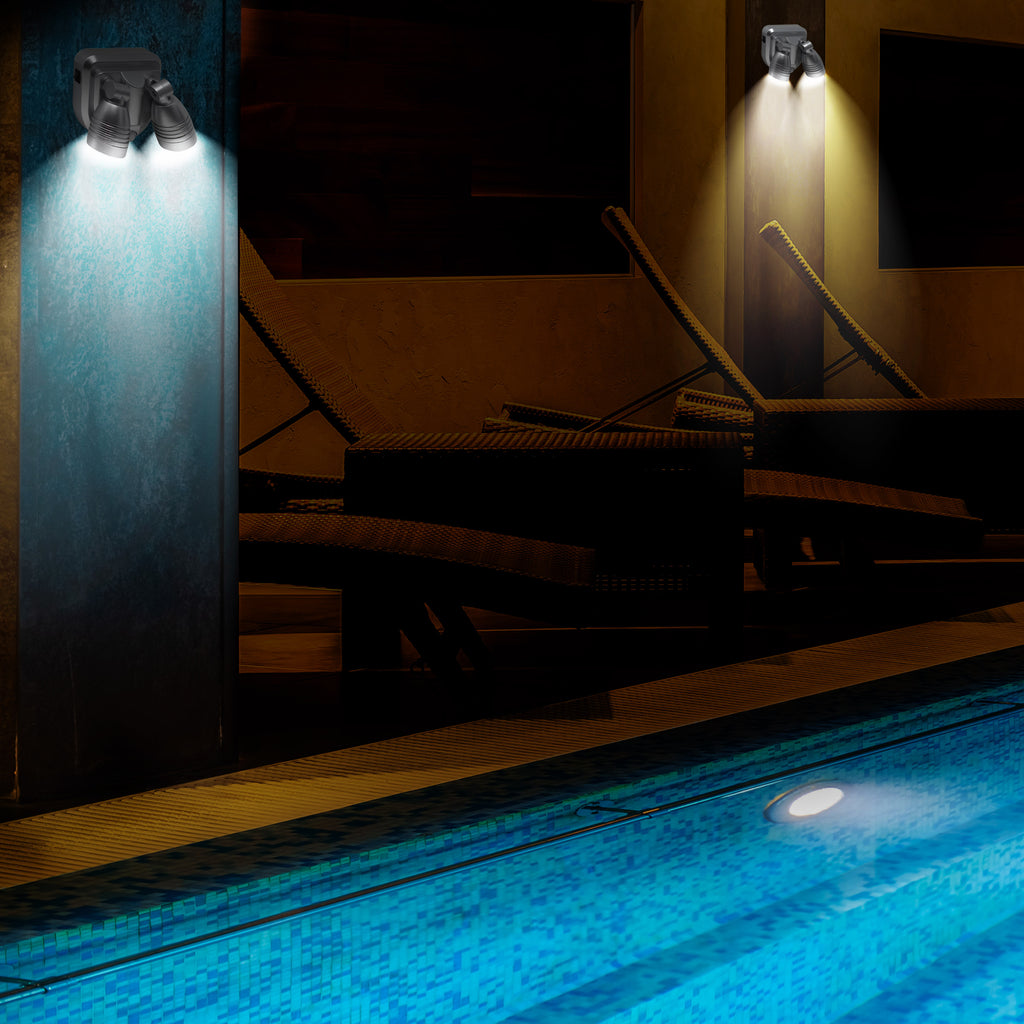 Bright Basics Motion Activated Dual Security Light