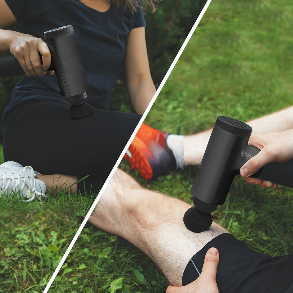 Aduro Sport Elite Recovery Deep Tissue Massage Gun Black
