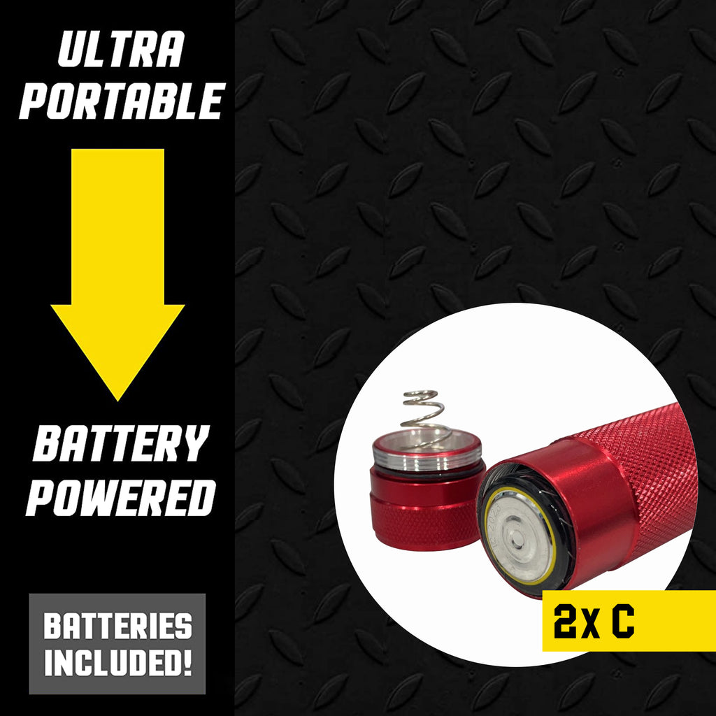 ZeroDark Aluminum Wide Beam Flashlight