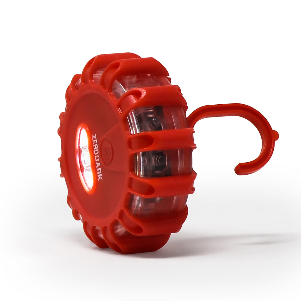 ZeroDark LED Roadside Flare Safety Puck Light