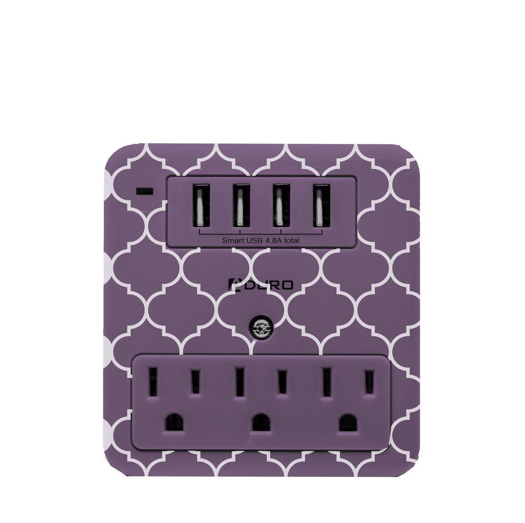 Surge Fashion Series USB Multi Charging Stations with 4 USB Ports