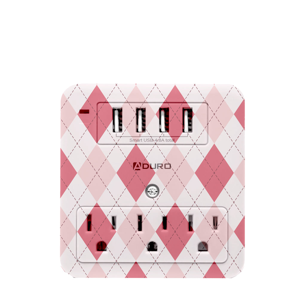 Surge Fashion Series USB Multi Charging Stations with 4 USB Ports