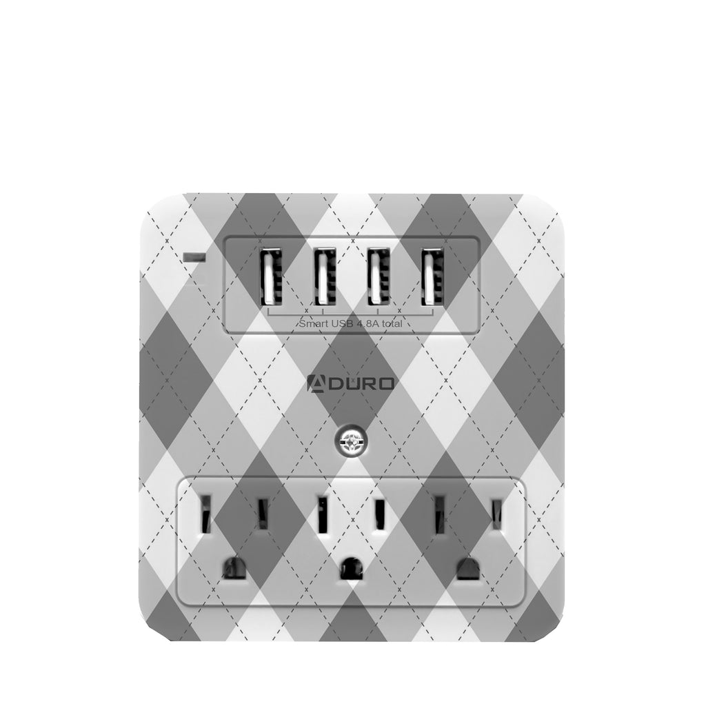 Surge Fashion Series USB Multi Charging Stations with 4 USB Ports Surge Fashion Series USB Multi Charging Stations with 4 USB Ports