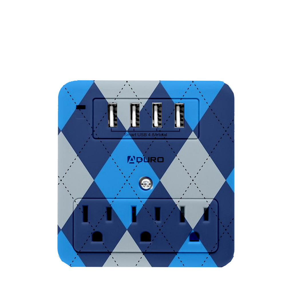 Surge Fashion Series USB Multi Charging Stations with 4 USB Ports