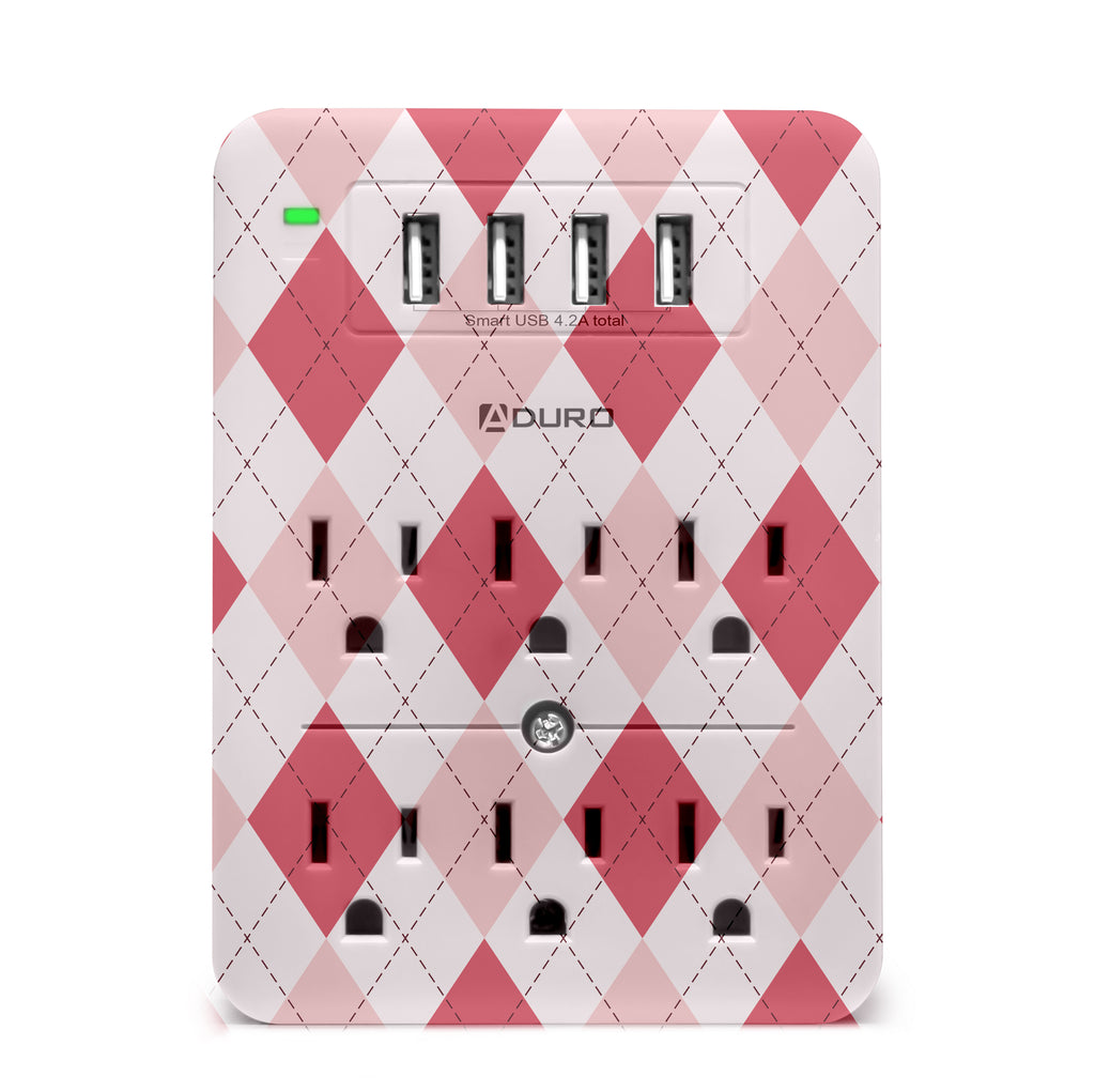 Surge Fashion Series USB Multi Charging Stations with 4 USB Ports