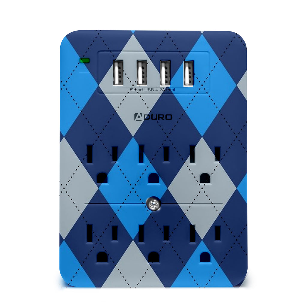 Surge Fashion Series USB Multi Charging Stations with 4 USB Ports