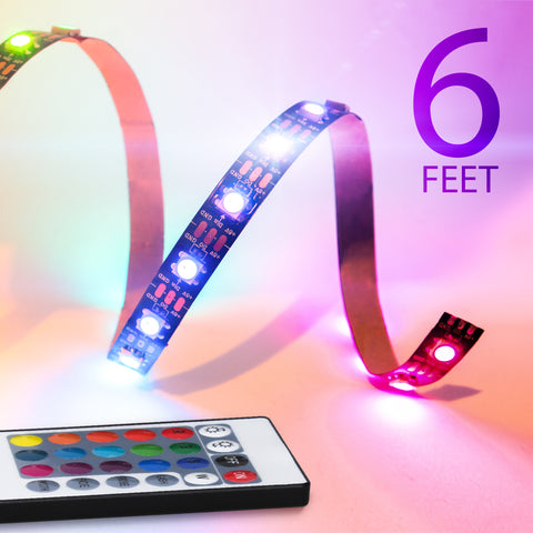 Bright Basics 2 Pack Ultra Bright Wireless Light Bars w/ Remote Control