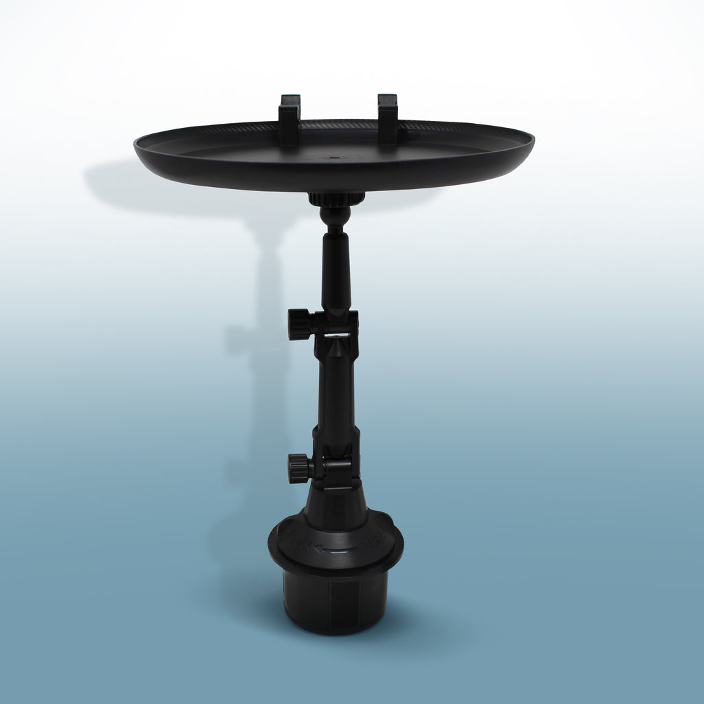 Universal Cup Holder Car Phone Mount & Adjustable Tray