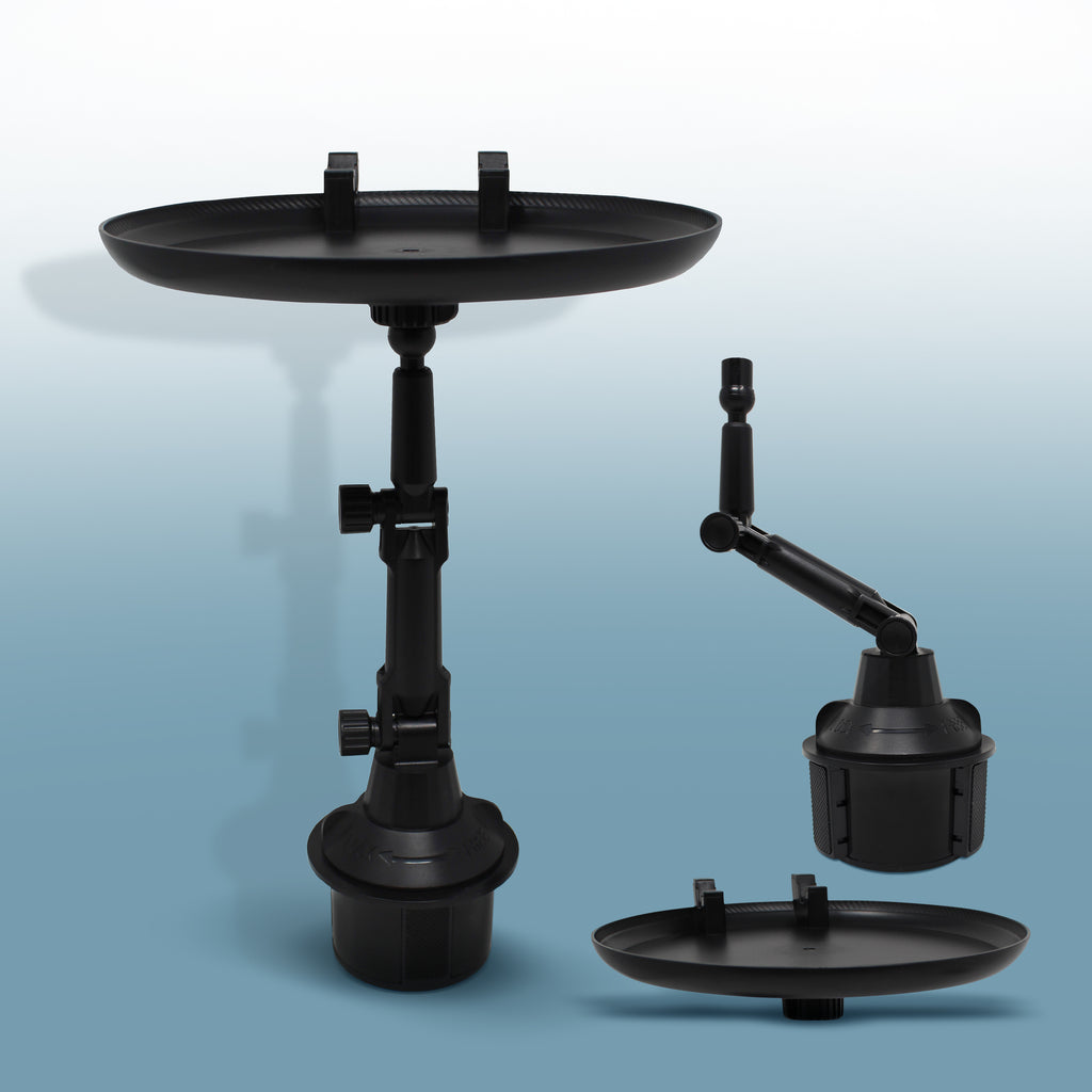 Universal Cup Holder Car Phone Mount & Adjustable Tray