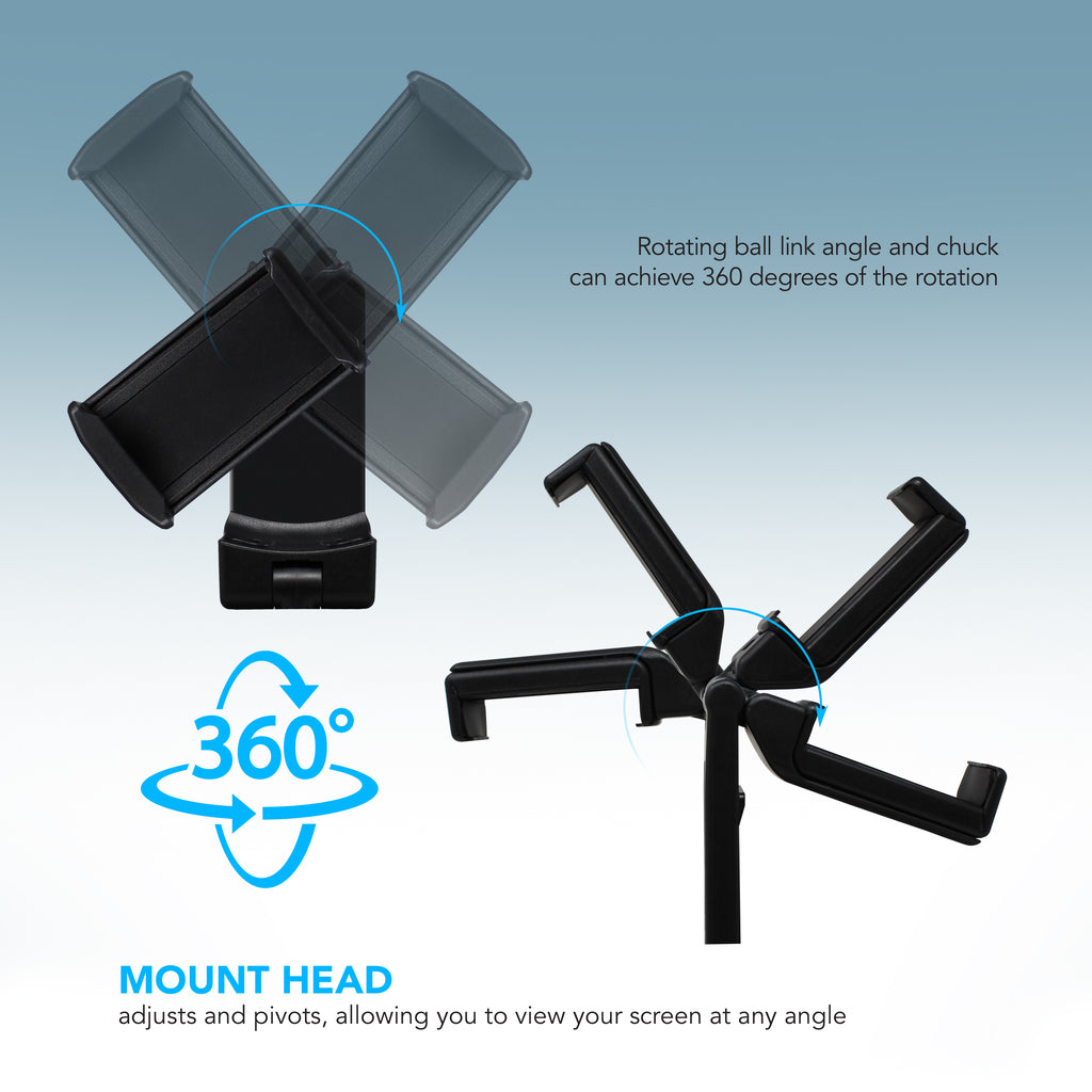 U-Fly Universal In-Flight Adjustable Airplane Phone Mount