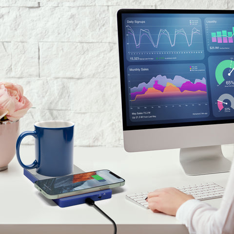 Aduro PowerUp 40W 6 Port Hub USB Charging Station