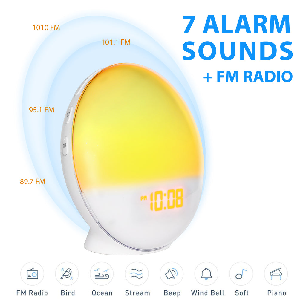 SmartClock Sunrise Simulation Alarm Clock