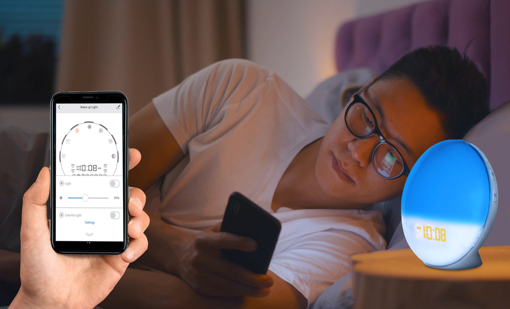 SmartClock Sunrise Simulation Alarm Clock