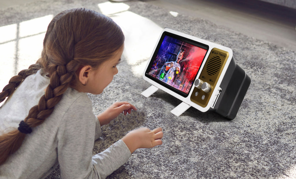 Tech Theory by Aduro Smartphone Retro Home Theater Screen Magnifier & Wireless Speaker Tech Theory by Aduro Smartphone Retro Home Theater Screen Magnifier & Wireless Speaker