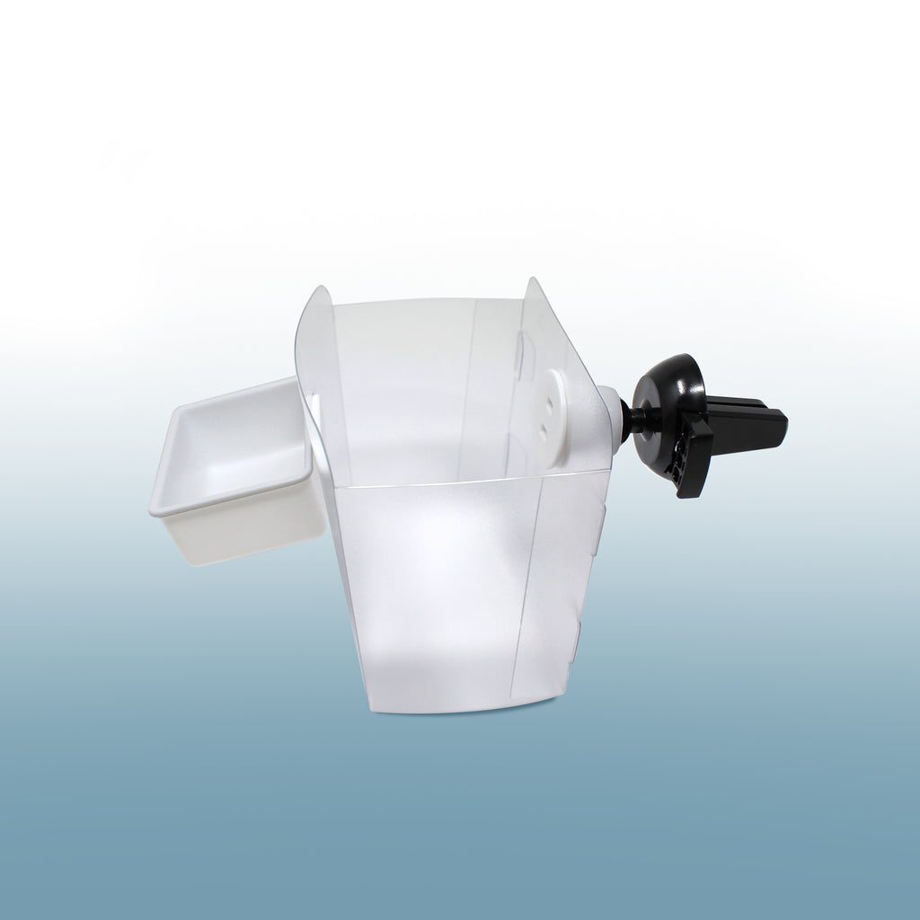 Tech Theory Snack & Go Vent Caddy with Condiment Tray