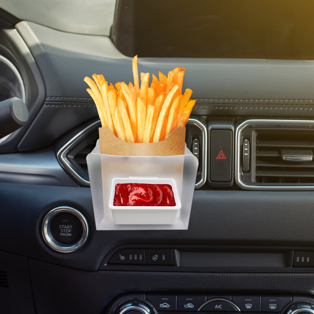Tech Theory Snack & Go Vent Caddy with Condiment Tray