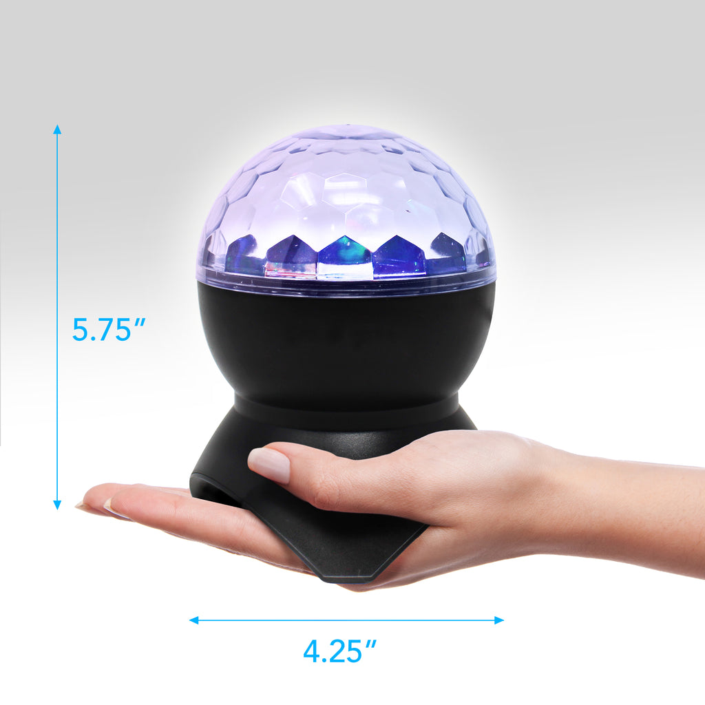 Tech Theory Illuminated Wireless Speaker Color Changing Disco Ball