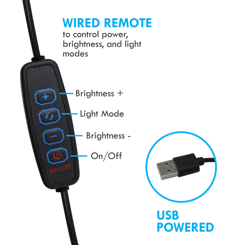 Tech Theory Universal 6 Inch Ring Light Clip