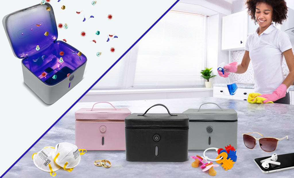 Aduro U-Clean UV Light Sanitizing & Disinfection Portable Bag