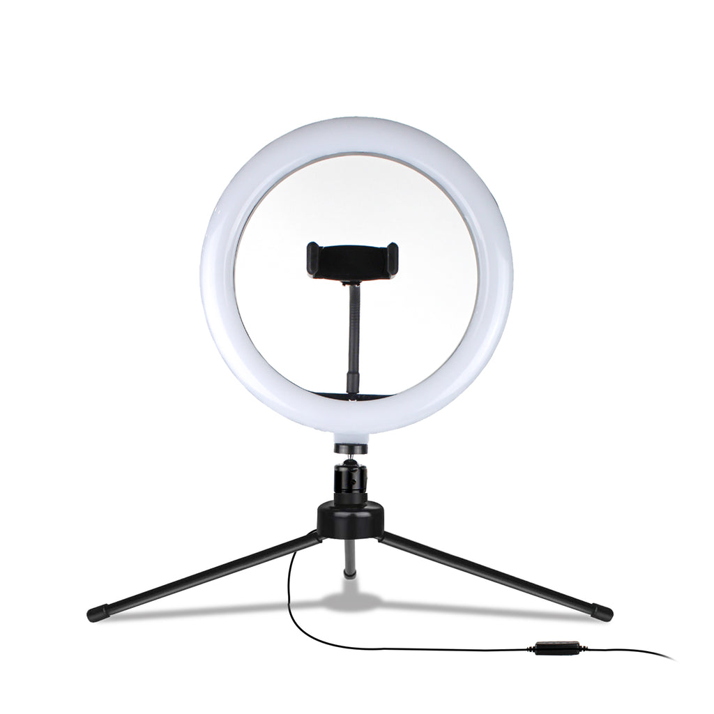 U-Stream Desktop Home Streaming Studio w/ 10" Ring Light