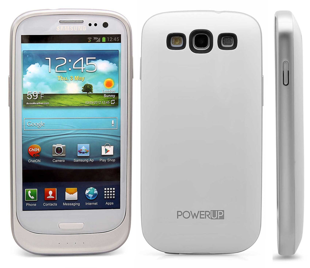 POWERUP Extended Battery Case: 2000 mAh Black