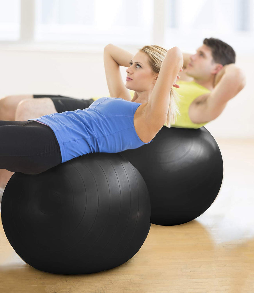 Aduro Sport Yoga Exercise Ball 55/65/75cm Workout Fitness Ball Chair