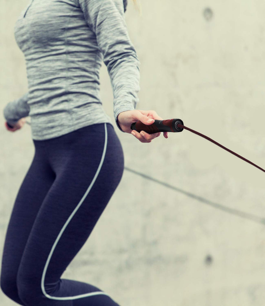 Aduro Sport 9 Ft Speed Jump Rope with Rubberized Non-Slip Handles