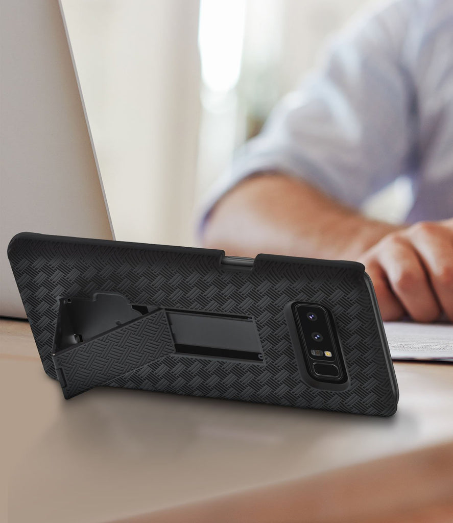 SHELL & HOLSTER COMBO CASE: Samsung Galaxy Note 8