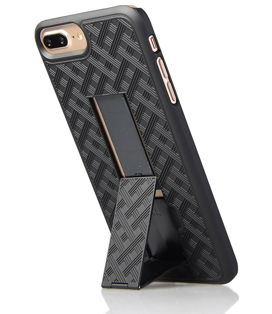 iPhone 8 Plus / 7 Plus Holster Case, Aduro COMBO Shell & Holster Case