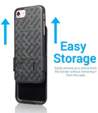 Aduro SHELL & HOLSTER COMBO CASE: IPHONE 8/7/6