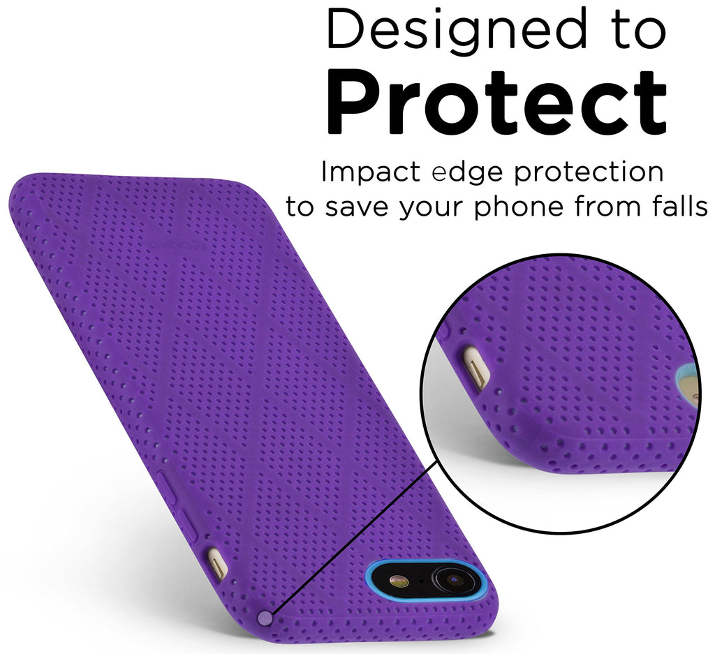 iPhone 7 Slim Case, Aduro Mesh Flex Case for Apple iPhone 7