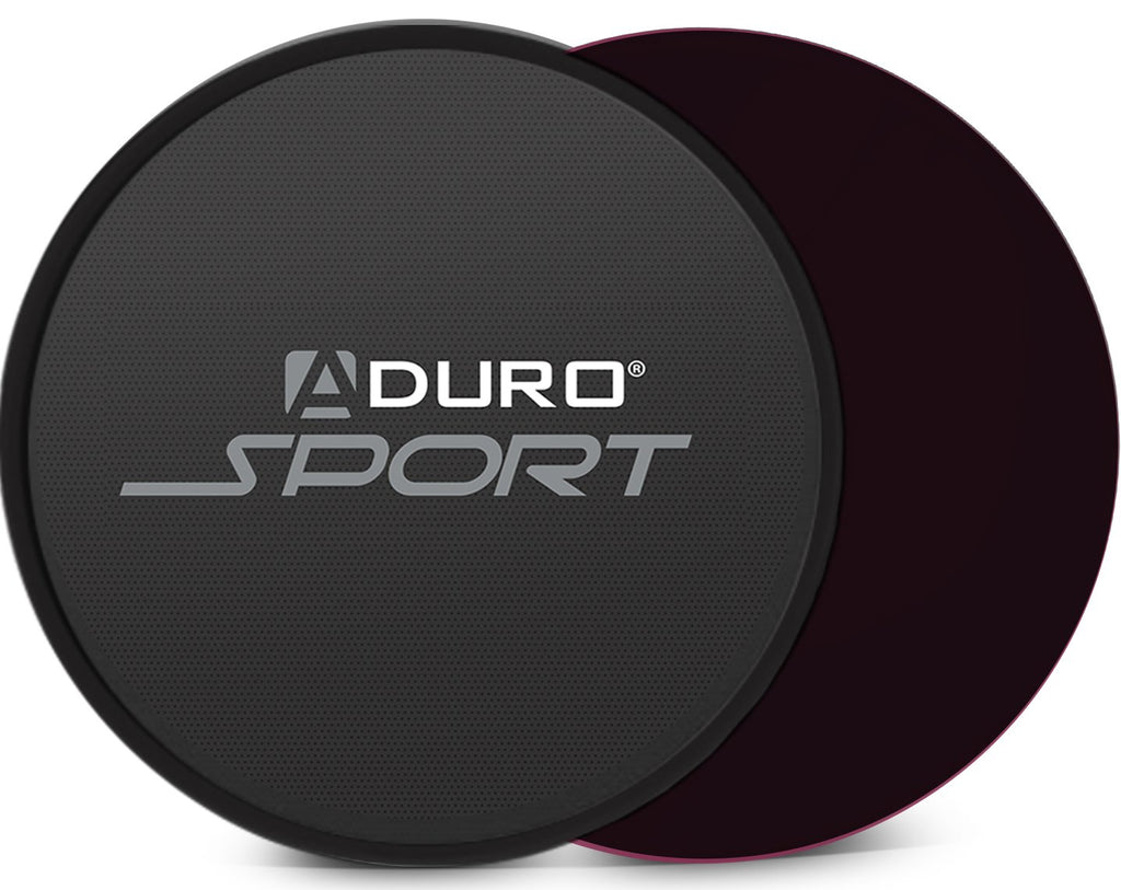 Aduro Sport Dual Sided Exercise Gliding Discs Home Workout Equipment