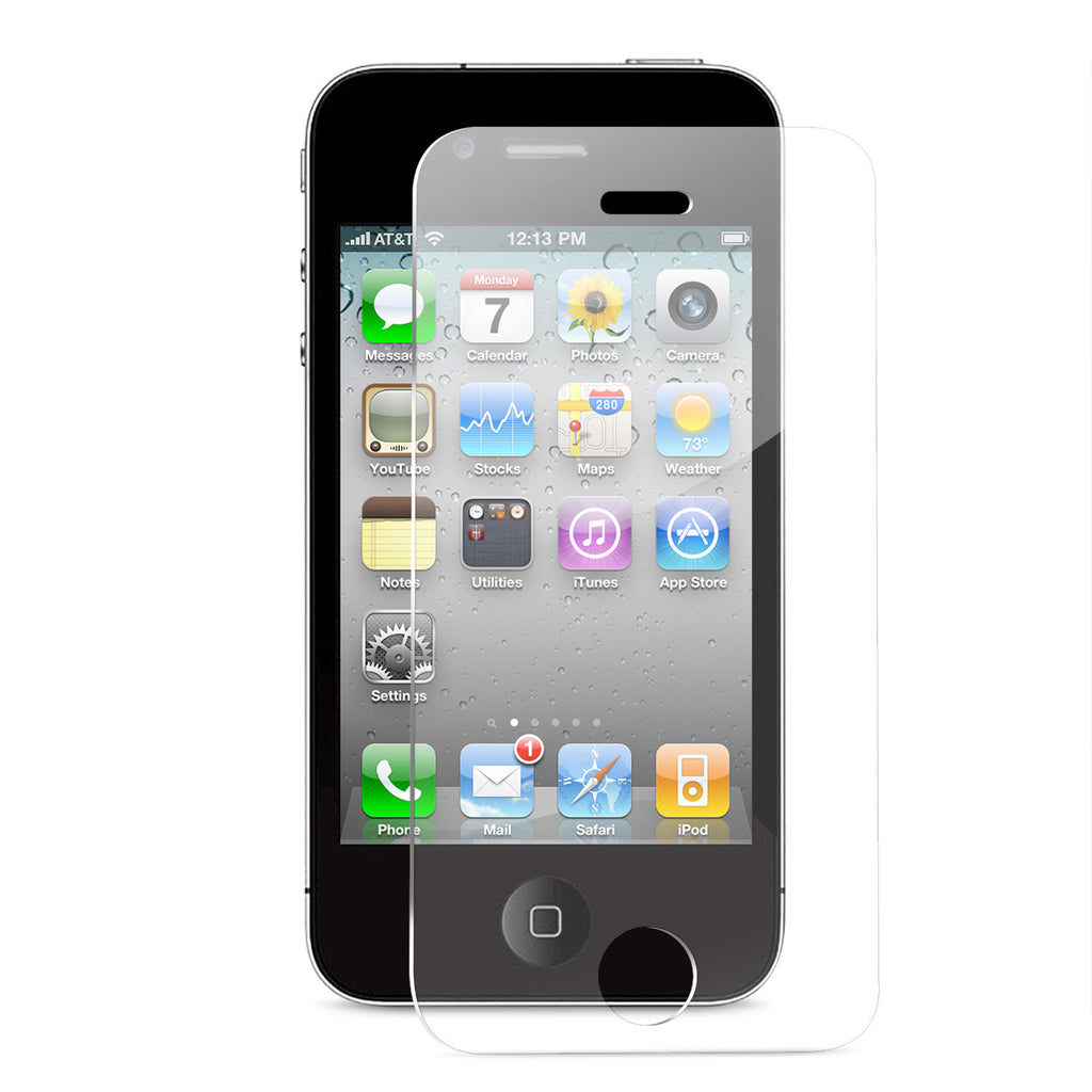 SHATTERGUARDZ Tempered Glass Screen Protector: iPhone 4 / 4S