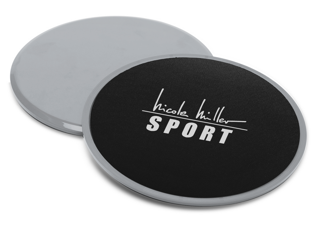 Nicole Miller Sport Exercise Gliding Discs 2 Pack