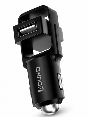225-Dual USB High Speed 4.8Amp Rotating Car Charger