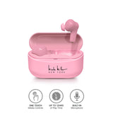 Nicole Miller StyleSound True Wireless Earbuds Soft Pink