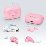 Nicole Miller StyleSound True Wireless Earbuds Soft Pink